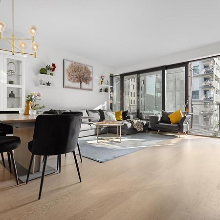Spacious Modern 2Br Apartment At Central Oslo Barcode Exteriör bild