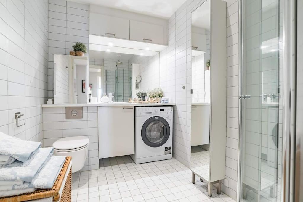Spacious Modern 2Br Apartment At Central Oslo Barcode Exteriör bild