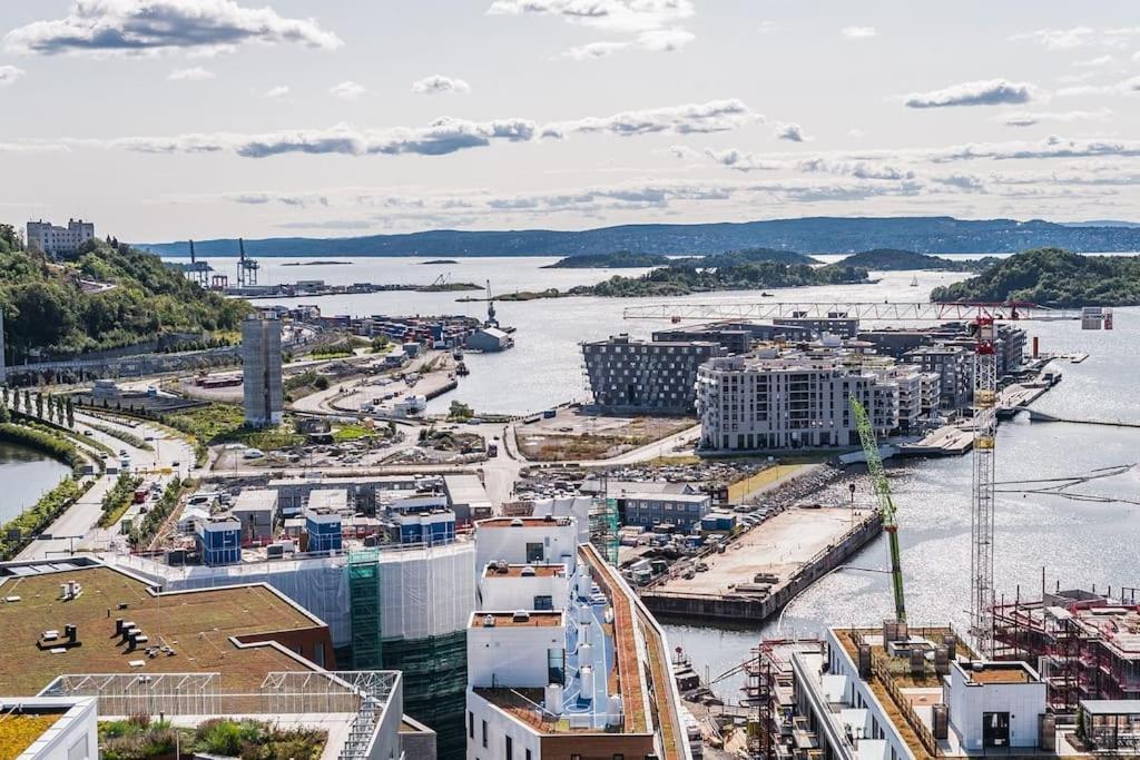 Spacious Modern 2Br Apartment At Central Oslo Barcode Exteriör bild