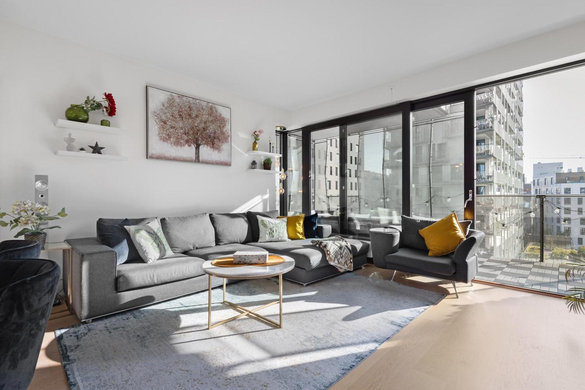 Spacious Modern 2Br Apartment At Central Oslo Barcode Exteriör bild