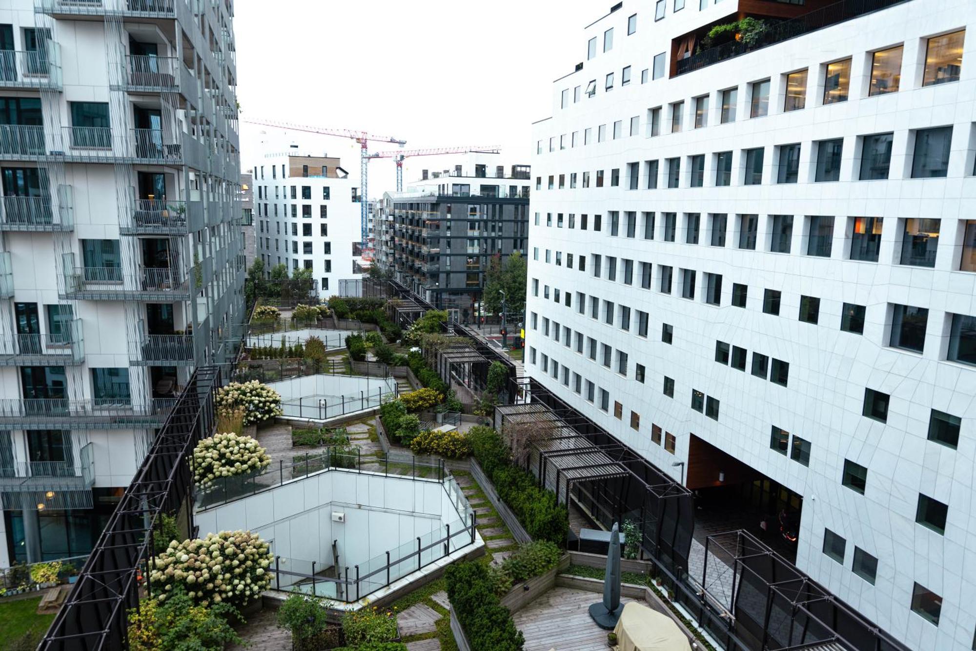 Spacious Modern 2Br Apartment At Central Oslo Barcode Exteriör bild